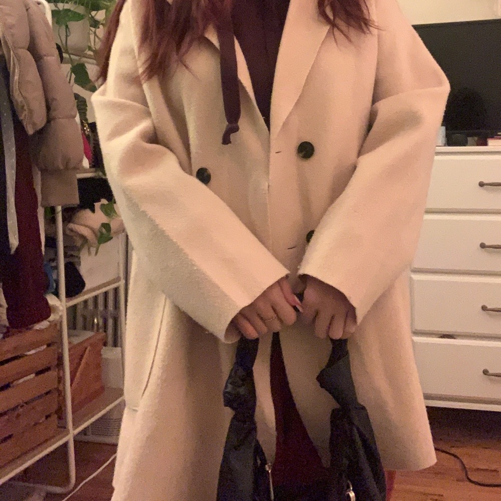 Light tan coat